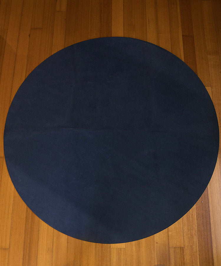Double-side round yoga meditation mat 